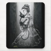 ブー子猫と彼女の幽霊マウスパッド マウスパッド (正面)