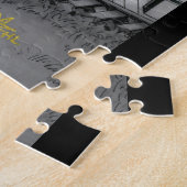 ブー子猫ゴー飛んでいるジグソーパズル ジグソーパズル (側面)