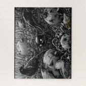 ブー子猫ホークアレイブンジグソーパズル ジグソーパズル (縦)