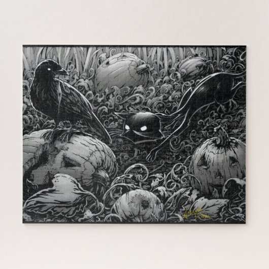 ブー子猫ホークアレイブンジグソーパズル ジグソーパズル (横)