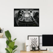 ブー子猫遊カードのポスター ポスター (ホームオフィス)