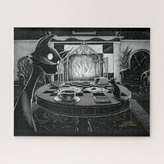 ブー子猫遊カードジグソーパズル ジグソーパズル (横)