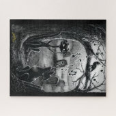 ブー子猫、音楽評論家ジグソーパズル ジグソーパズル (横)