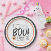 ブー幽霊ジャックオランタンハロウィンベイビーシャワー ペーパープレート (パーティー)