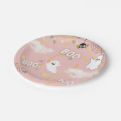 ブー幽霊バースデーパーティープレート ペーパープレート (アングル)