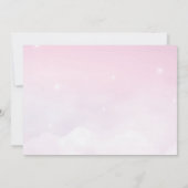 ブー幽霊1st誕生日招待状 招待状 (裏面)