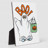 ブー幽霊 フォトプラーク (側面)