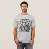 ブー幽霊 Tシャツ (正面フル)