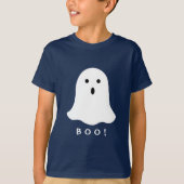 ブー幽霊Tシャツforハロウィン子供へ Tシャツ (正面)