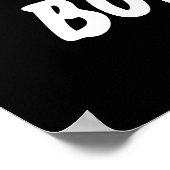 ブー得幽霊プおもしろいン・ダークBG ポスター (角)