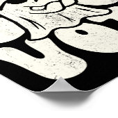 ブー投票ハロウィーンの衣装の少年メンズキッズ ポスター (角)