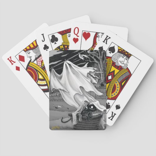 ブー救済子猫と洗濯トランプ トランプ (裏面)