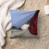 ブー枕を覗く クッション (ブランケット)