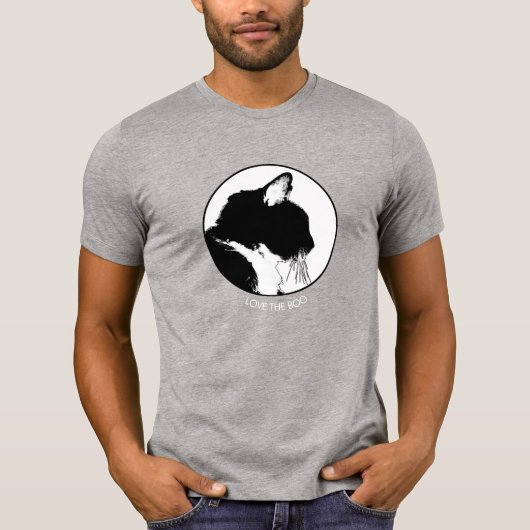 ブー猫のTシャツが大好き Tシャツ (正面)