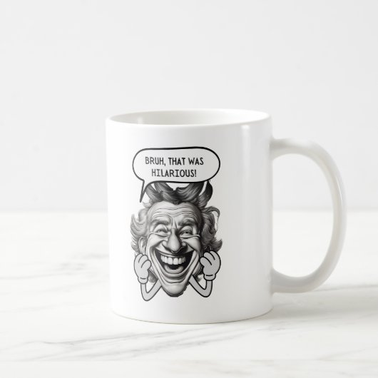 ブー笑わされるー コーヒーマグカップ (右)