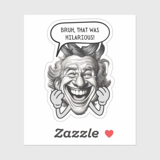 ブー笑わされるー シール (シート)