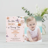 ブー第2誕生日我々の小さなブーは2回転している 招待状 (スタンド正面)