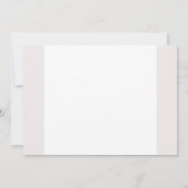 ブー第2誕生日我々の小さなブーは2回転している 招待状 (裏面)