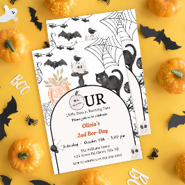 ブー第2誕生日我々の小さなブーは2回転している 招待状