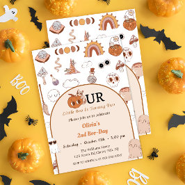 ブー第2誕生日我々の小さなブーは2回転している 招待状