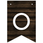 ブー素朴ツまたはボウズの性別がベビーシャワーを明かす バンティングフラッグ (第3の旗)