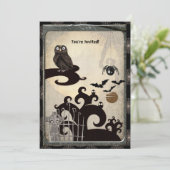 ブー耕耘性ハロウィーンイベントパーティー 招待状 (スタンド正面)