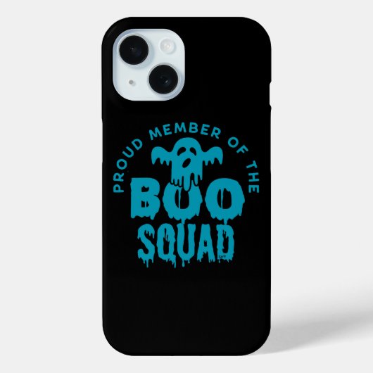 ブー誇りを持ったスクワッドのメンバー面白いハロウィーン Case-Mate iPhoneケース (裏面)