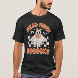 ブー読ク幽霊もっと本先生ハ Tシャツ