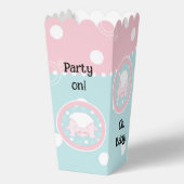 ブー赤ちゃんシャワーのお気に入りボックスを覗く フェイバーボックス (裏面)