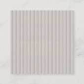 ブー赤ちゃんシャワーハロウィーンをテーマとしたかわいいパーティー エンクロージャーカード (裏面)