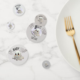 ブー赤ちゃんシャワーハロウィーンをテーマとしたかわいいパーティー コンフェッティ