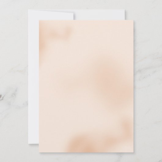 ブー赤ちゃんシャワー私たちの小さなブーはほとんどが原因 招待状 (裏面)