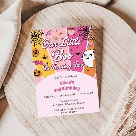 ブー赤ちゃんシャワー私たちの小さなブーはほとんどが原因 招待状