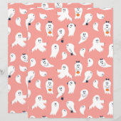 ブー通り幽霊紙シート (正面/裏面)