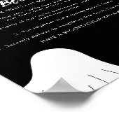 ブー隣人ゲームのサインをもらった ポスター (角)