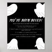 ブー隣人ゲームのサインをもらった ポスター (正面)