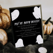 ブー隣人ゲームのサインをもらった ポスター