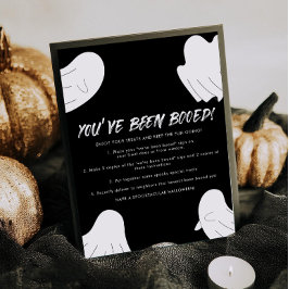 ブー隣人ゲームのサインをもらった ポスター