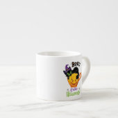 ブー黒猫、怖いカボチャのコーヒーハロウィーン エスプレッソカップ (正面右)