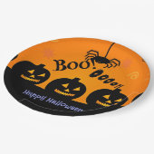 ブー！おお！ハッピーハローウィン! ペーパープレート (アングル)
