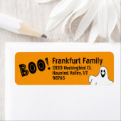 ブー！おもしろいと怖くないハロウィーンラベル ラベル (インサイチュ)