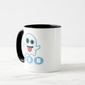 ブー おもしろい 面白い ミーム マグカップ (正面左)