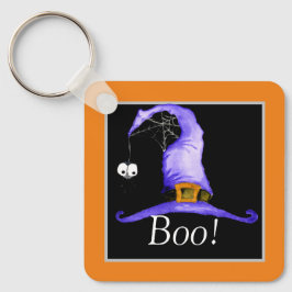 ブー!お洒落帽子 キーホルダー