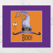 ブー！お洒落帽子 ビールラベル (シングルラベル)