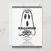 ブー！かわいいおばけのハロウィンコスチュームパーティー 招待状 (正面)