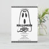 ブー！かわいいおばけのハロウィンコスチュームパーティー 招待状 (スタンド正面)