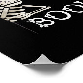 ブー!かわいい隠しピーカブー怖いキッズハロウィンケーキ ポスター (角)