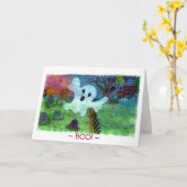 ブー！～に カード (黄色い花)