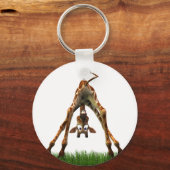 ブー！オリンピア・キリンが言った。 キーホルダー (正面)