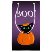 ブー！カボチャの抱き枕 スモールペーパーバッグ (正面)